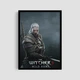 Постер Roomy "The Witcher Geralt Portrait" Чорна рамка з антибліковим склом A2 (59.4x42 cm.) - зображення 1