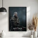 Постер Roomy "The Witcher Geralt Portrait" Чорна рамка з антибліковим склом A2 (59.4x42 cm.) - зображення 2