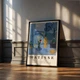 Постер Roomy "Blue Art" Без рамки A4 (29.7x21 cm) - изображение 4