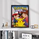 Постер Roomy "Pokemon Classic Cover" Белая рамка с глянцевым стеклом A3 (42x29.7 cm) - изображение 3