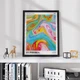 Постер Roomy "Rainbow Swirl" Без рамки A2 (59.4x42 cm.) - зображення 2