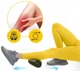 Массажный ролик 4FIZJO Mini Foam Roller 15 x 5.3 см (валик, роллер) Black/Yellow (P-5907222931790) - изображение 5