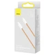 Кабель Baseus Dynamic USB Type-C - Lightning, 20W, 2м Orange (CALD000107) - зображення 2