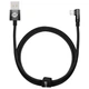 Кабель Baseus MVP 2 USB - Lightning, 2.4A, 1м Black (CAVP000001) - изображение 1