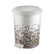 Відро для сміття 11л з педаллю з малюнком мозаїка ELIF - зображення 1