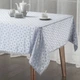 Скатерть водоотталкивающая Soho 04-TC-00617-1 Dove Grey 140*180 см - изображение 2