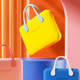 Сумка для ноутбука или планшета 14 дюймов Fungoofun, силиконовая, влагостойкая, противоударная,на молнии,жёлтая F515_14_yellow - изображение 6