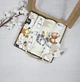 Набор для новорожденного: 4 пеленки и грызунец с держателем a.l.babybox Звери индейцы в горах - изображение 1