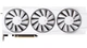 Видеокарта XFX AMD Radeon RX 9070 XT 16GB Quicksilver White Magnetic Air Edition (RX-97TMAQKW9) (GDDR6, 256 bit, PCI-E v5.0 x16) - изображение 1