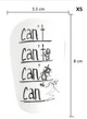 Мини щитки футбольные Can't - Can белые XS - изображение 2