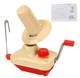 Ручная моталка для пряжи и создания мотков из нитей Wool Winder машинка - пряжемоталка с креплением на стол для перемотки / намотки ниток в клубки, бежевый (102397933) - изображение 7
