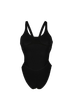 Женский сплошной купальник для плавания в бассейне Arena Team Swimsuit Swim Tech Solid (004763-550-32) 32 черный - изображение 9