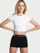 Трусики Victoria's Secret шорты черные S / Logo Cotton Boyshort - изображение 1