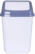 Корзина для мусора с крышкой 35х22,5х30 см (20 л) VIOLET HOUSE (0099 WHITE-GREY) - изображение 2