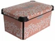 Корзина с крышкой 16.5х23.5х35 см (10 л) VIOLET HOUSE (0647 DECOR POWDER FLOWER) - изображение 2