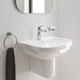 Однорычажный смеситель для раковины M-Size Grohe Eurosmart New с нажимным донным клапаном (23923003) - изображение 2