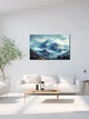 Картина на холсте МАКО "Вершины гор в тумане" 60x100 см MK10534 - изображение 5
