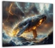 Картина на холсте МАKO "Величественный кит" 50x70 см MK10543_5070 - изображение 2