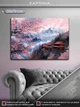 Картина на холсте МАKO "Дом среди сакур" 50x70 см MK10530_5070 - изображение 1