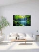 Картина на холсте МАКО "Свежесть водопада" 60x100 см MK10536 - изображение 5