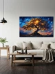 Картина на холсте МАКО "Космическое дерево" 60x100 см MK10529 - изображение 4
