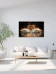 Картина на холсте МАКО "Лебединая нежность" 60x100 см MK10581 - изображение 5
