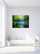 Картина на холсте МАKO "Свежесть водопада" 50x70 см MK10536_5070 - изображение 4