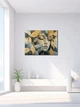 Картина на холсте МАKO "Девушка с листьями" 50x70 см MK10607_5070 - изображение 5