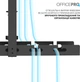 Органайзер для хранения кабелей OfficePro CT230B Black - изображение 5