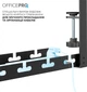 Органайзер для зберігання кабелів OfficePro CT450B Black - зображення 6