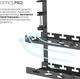 Органайзер для зберігання кабелів OfficePro CT510B Black - зображення 7
