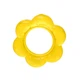 Прорезыватель силиконовый Baby Team 4005_желтая_цветочек - изображение 2