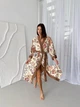 Женский халат кимоно длинный COSY Boho Chic L/XL карамель BC2 - изображение 4