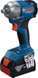 Аккумуляторный бесщеточный ударный гайковерт Bosch GDS 18V-350 (2 x аккумуляторы GBA 18V 4.0Ah + Профессиональное зарядное устройство для GAL 18V-20 + L-кейс) (06019M5021) - изображение 7