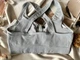 Топ спортивний на блискавці 3857 Beisdanna сірий one size - зображення 2