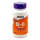Витамин В6 (Пиридоксин), Vitamin B6, Now Foods, 100 мг, 100 капсул - изображение 1