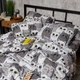 Набор наволочек Moon&Star Бязь Gold Люкс Furry Friends 40х40 2 шт (MS-840001356) - изображение 3