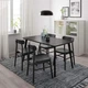 Стіл LISABO IKEA 803.824.39 чорний - зображення 2