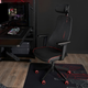 Геймерское кресло MATCHSPEL IKEA 805.076.08 черный - изображение 2