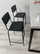Барный стул STIG 63 см IKEA 304.984.18 черный - изображение 6