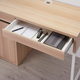 Комп'ютерний стіл MICKE 105х50 см IKEA 804.847.63 дуб білений - зображення 2
