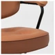 Офисное кресло ALEFJALL IKEA 404.199.82 золотисто-коричневый - изображение 3
