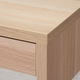 Комп'ютерний стіл MICKE 105х50 см IKEA 804.847.63 дуб білений - зображення 5