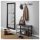 Вешалка настенная PINNIG IKEA 003.297.90 черный - изображение 3