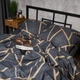 Комплект постельного белья Moon&Star Полуторный Евро 160х220 см Deep Blue Luxe Микросатин Premium (MS-820009891) - изображение 7