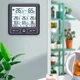 Метеостанція для дому та вулиці з 3 датчиками Meteo TS-6210 домашня метеорологічна станція для вимірювання та прогнозування погодних умов, 12.5х12.5х2 см, чорний (102413965) - зображення 2
