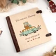 Фотоальбом для любителів подорожувати, 30 аркушів, Світле дерево, WOODPRESENT - зображення 1