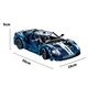 Конструктор Technic Ford GT 1466 деталей синій спортивний автомобіль (42154) - зображення 4