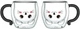 Набор чашек Vittora Cats VT-5305-250 с двойным дном 250 мл х 2 шт (BP133106) - изображение 1