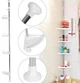 Угловая полка для ванной комнаты Multi Corner Shelf, белая, стойка в душевую, телескопическая, вместительная от 1,05 до 2,6 м - изображение 5
